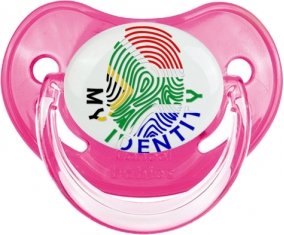 Empreinte My Identity Afrique du Sud Tétine Physiologique Rose classique