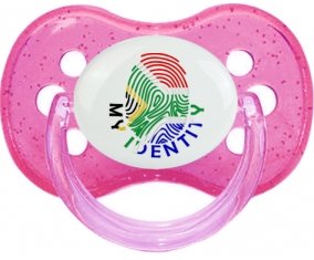 Empreinte My Identity Afrique du Sud Sucete Cerise Rose à paillette