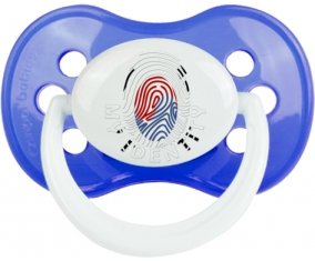 Empreinte My Identity Corée du Sud Tétine Anatomique Bleu classique
