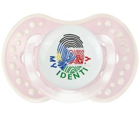 Empreinte My Identity Soudan du sud Sucette LOVI Dynamic Retro-rose-tendre classique
