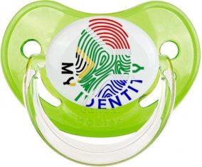 Empreinte My Identity Afrique du Sud Tétine Physiologique Vert classique