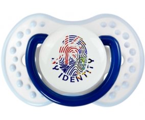 Empreinte My Identity Géorgie du Sud et les Îles Sandwich du Sud Tétine LOVI Dynamic Marine-blanc-bleu classique