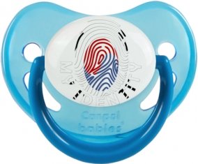 Empreinte My Identity Corée du Sud Sucette Physiologique Bleue phosphorescente
