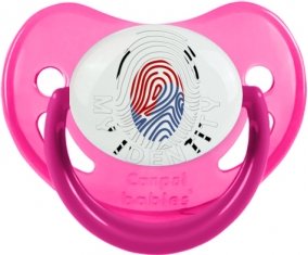 Empreinte My Identity Corée du Sud Sucette Physiologique Rose phosphorescente