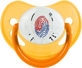 Empreinte My Identity Corée du Sud Sucette Physiologique Jaune phosphorescente