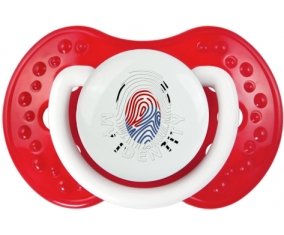 Empreinte My Identity Corée du Sud Sucette LOVI Dynamic Blanc-rouge classique