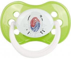 Empreinte My Identity Corée du Sud Tétine Anatomique Vert classique