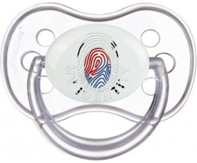 Empreinte My Identity Corée du Sud Tétine Anatomique Transparente classique