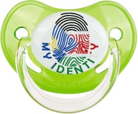 Empreinte My Identity Soudan du sud Sucette Physiologique Vert classique