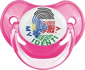 Empreinte My Identity Soudan du sud Sucette Physiologique Rose classique