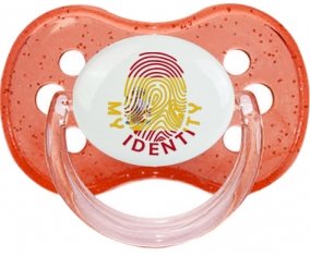 Empreinte My Identity Espagne Sucete Cerise Rouge à paillette