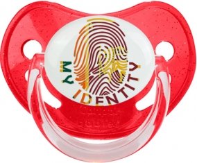 Empreinte My Identity Sri Lanka Srilanka Sucete Physiologique Rouge à paillette
