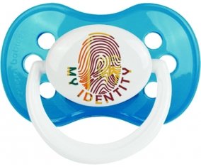 Empreinte My Identity Sri Lanka Srilanka Sucette Anatomique Cyan classique