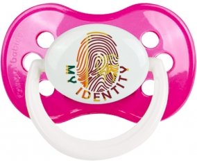 Empreinte My Identity Sri Lanka Srilanka Sucette Anatomique Rose foncé classique