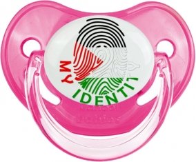 Empreinte My Identity État de Palestine Sucette Physiologique Rose classique