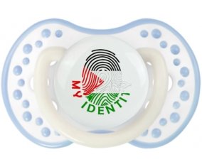Empreinte My Identity État de Palestine Sucette LOVI Dynamic Blanc-cyan classique