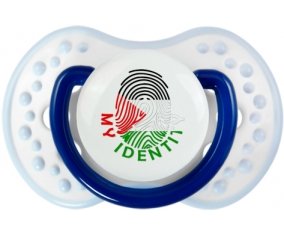 Empreinte My Identity État de Palestine Sucette LOVI Dynamic Marine-blanc-bleu classique