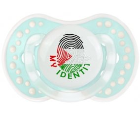 Empreinte My Identity État de Palestine Sucette LOVI Dynamic Retro-turquoise-lagon classique