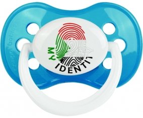 Empreinte My Identity Soudan Sucette Anatomique Cyan classique