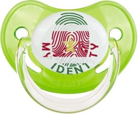Empreinte My Identity Suriname Tétine Physiologique Vert classique