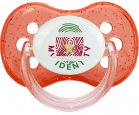 Empreinte My Identity Suriname Sucete Cerise Rouge à paillette