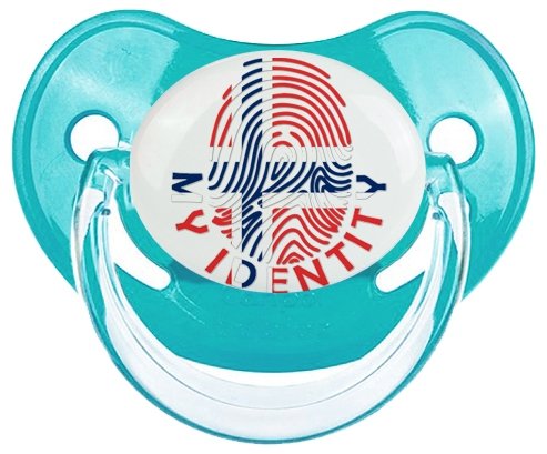 Empreinte My Identity Svalbard et Jan Mayen Sucete Physiologique Bleue classique