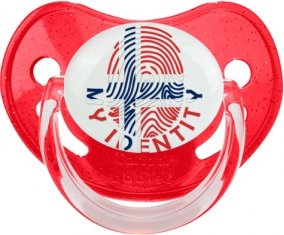 Empreinte My Identity Svalbard et Jan Mayen Sucete Physiologique Rouge à paillette