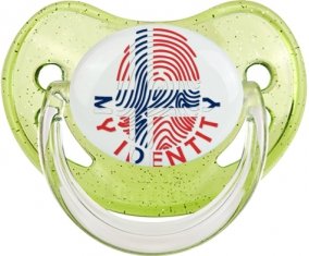 Empreinte My Identity Svalbard et Jan Mayen Sucete Physiologique Vert à paillette