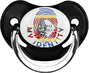 Empreinte My Identity Swaziland Sucette Physiologique Noir classique