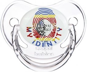 Empreinte My Identity Swaziland Sucette Physiologique Transparent classique