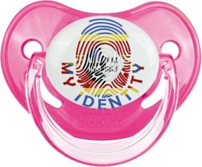 Empreinte My Identity Swaziland Sucette Physiologique Rose classique