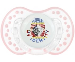 Empreinte My Identity Swaziland Sucette LOVI Dynamic Retro-blanc-rose-tendre classique