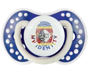 Empreinte My Identity Swaziland Sucette LOVI Dynamic Bleu-marine phosphorescente