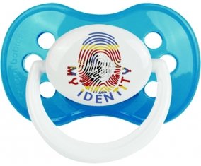 Empreinte My Identity Swaziland Tétine Anatomique Cyan classique