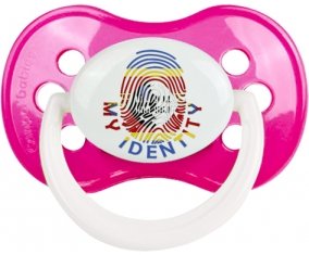 Empreinte My Identity Swaziland Tétine Anatomique Rose foncé classique
