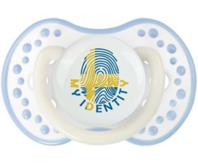 Empreinte My Identity Suède Sucette LOVI Dynamic Blanc-cyan classique