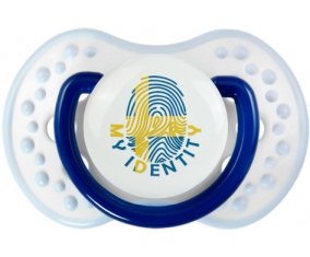 Empreinte My Identity Suède Sucette LOVI Dynamic Marine-blanc-bleu classique