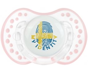 Empreinte My Identity Suède Sucette LOVI Dynamic Retro-blanc-rose-tendre classique