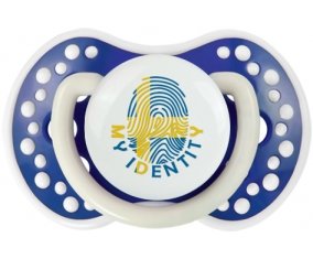 Empreinte My Identity Suède Sucette LOVI Dynamic Bleu-marine phosphorescente