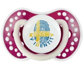 Empreinte My Identity Suède Sucette LOVI Dynamic Fuchsia phosphorescente