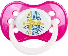 Empreinte My Identity Suède Sucette Anatomique Rose foncé classique