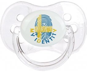 Empreinte My Identity Suède Tétine Cerise Transparent classique