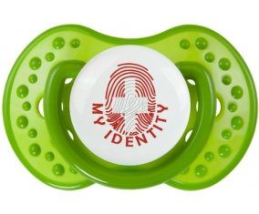 Empreinte My Identity Suisse : Sucette LOVI Dynamic personnalisée