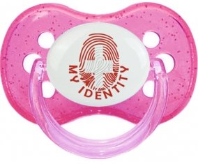 Empreinte My Identity Suisse Sucete Cerise Rose à paillette