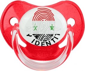 Empreinte My Identity République arabe syrienne Sucete Physiologique Rouge à paillette