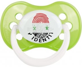 Empreinte My Identity République arabe syrienne Sucette Anatomique Vert classique