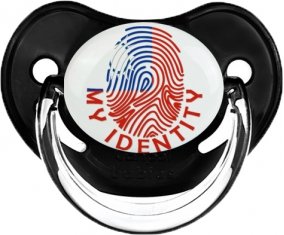 Empreinte My Identity Taïwan Sucette Physiologique Noir classique