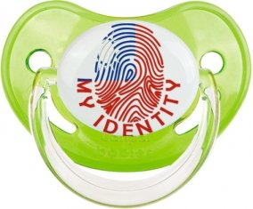 Empreinte My Identity Taïwan Sucette Physiologique Vert classique