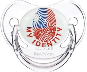 Empreinte My Identity Taïwan Sucette Physiologique Transparent classique