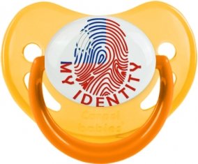 Empreinte My Identity Taïwan Sucette Physiologique Jaune phosphorescente